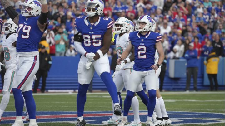 Un gol de campo de Bass decide juego de volteretas entre Bills y Dolphins