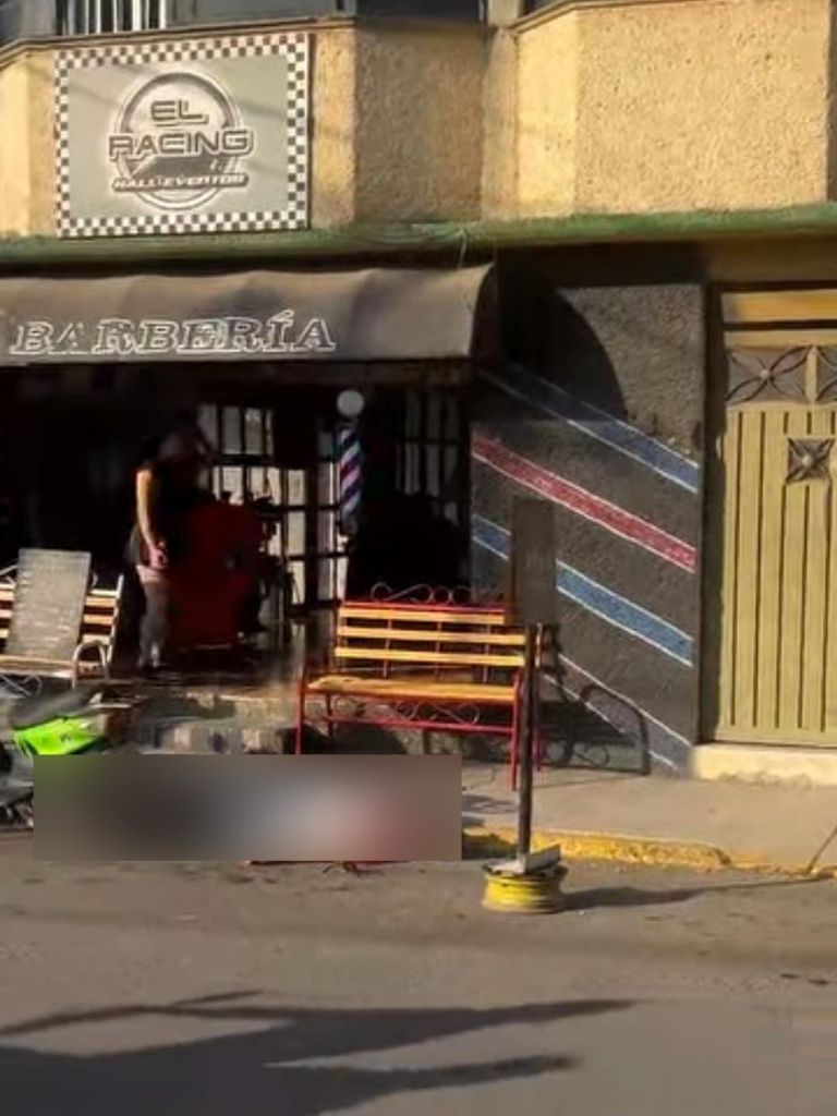 Balacera en barbería de Coacalco