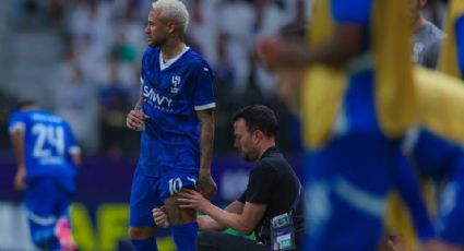 ¡No puede ser! Neymar sale de cambio con el Al-Hilal y esto se sabe de la lesión