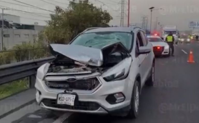 Atropellado en la México-Pachuca
