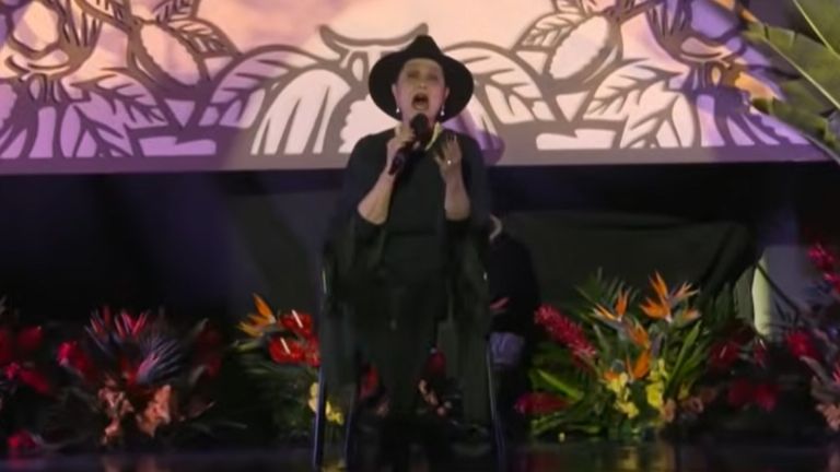 Daniela Romo apareció en silla y preocupó a sus fans