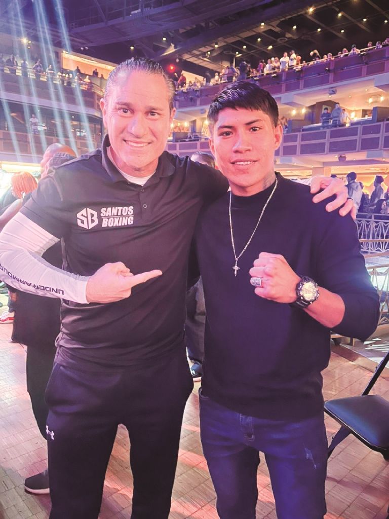 Santos y Torres juntos en Las Vegas