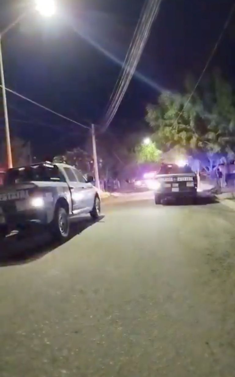 Balacera en Ciudad Obregón moviliza a las autoridades. Foto: Facebook