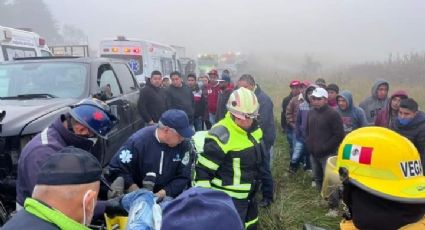 Fatídico accidente: Trailero muere prensado tras brutal choque; su compañero lo abandonó