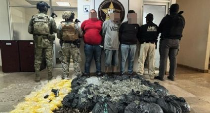 Ciudad Obregón: Detienen a tres sujetos y aseguran varios kilos de drogas, arma y ponchallantas