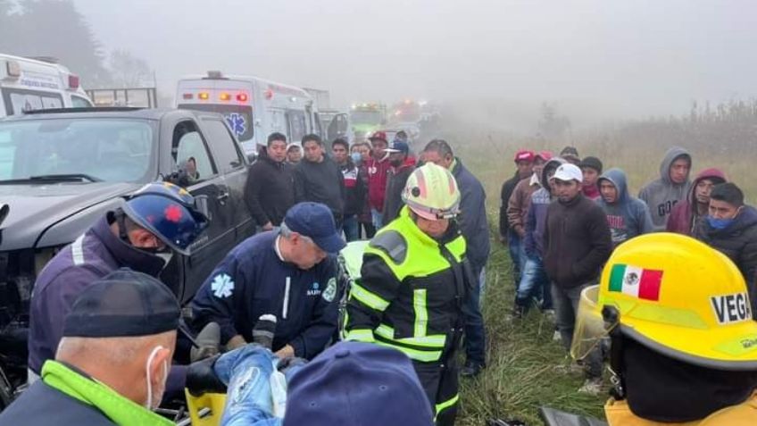 Fatídico accidente: Trailero muere prensado tras brutal choque; su compañero lo abandonó