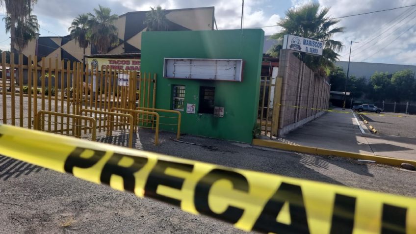 Ataque a balazos e incendio en taquilla de la Feria Ganadera Culiacán 2024