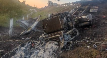 Accidente en la autopista Guadalajara-Colima deja 2 víctimas; uno murió calcinado