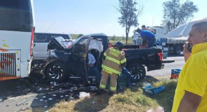 Aparatoso accidente en la autopista Peñón-Texcoco deja como saldo 16 lesionados