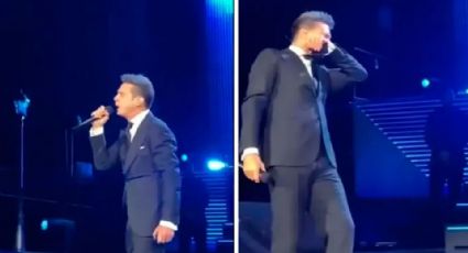 ¿Sigue enfermo? Luis Miguel alarma a sus fans tras ataque de tos en pleno concierto