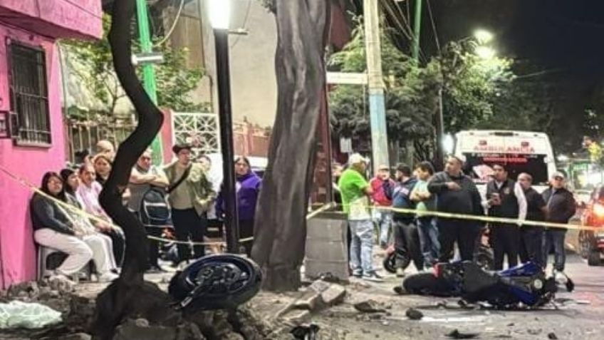 Fatídico accidente: Mueren tres durante brutal choque sobre la calzada Ermita Iztapalapa