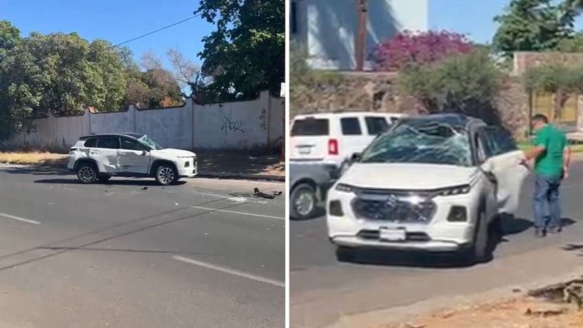 Conductor se pasa el alto y causa fuerte choque en Ciudad Obregón; hay 2 lesionadas
