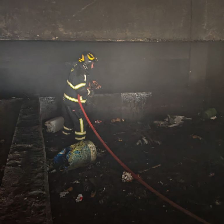 Incendio en Iztapalapa