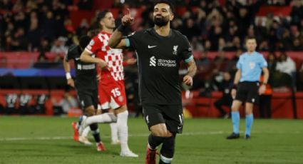 Salah anota y el Liverpool se mantiene perfecto en la Liga de Campeones