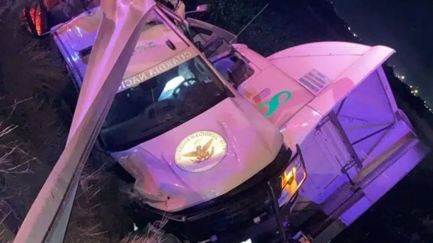 Mueren dos miembros de la Guardia Nacional en trágico accidente ocurrido en Navolato