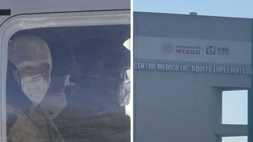 Por segunda vez en menos de un mes, Rafael Caro Quintero es trasladado a un hospital