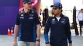 Foto ilustrativa de la nota titulada F1: Sergio Pérez visita Milton Keynes para conocer su futuro; Max Verstappen lo defiende