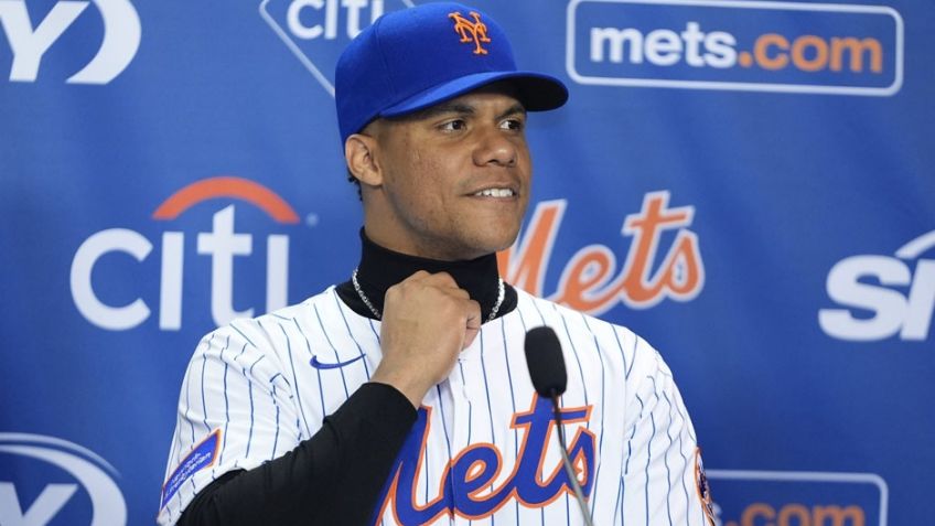 "Me mostraron mucho amor", afirma Juan Soto tras ser presentado por los Mets