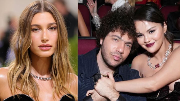 ¿Se burla? Hailey Bieber así reacciona al compromiso de Selena Gomez con Benny Blanco