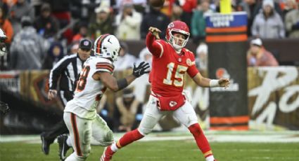 Triunfo y susto para los Chiefs; Mahomes sale lesionado ante los Browns