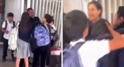 VIDEO: Mujer jala del cabello a una alumna y la agrede en secundaria de Ciudad Obregón