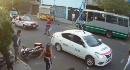 VIDEO: Así fue como taxistas de Coyoacán atropellaron y mataron a hombre tras fuerte riña