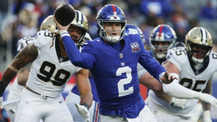 Otro más; los Giants iniciarían con Drew Lock como titular ante los Falcons