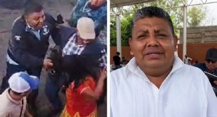 VIDEO: Exhiben al alcalde Roberto Pérez Delgado por agredir a mujer indígena en Oaxaca