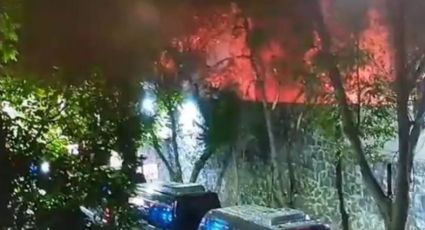 VIDEO: Fuerte incendio consume unidad habitacional en Tlalpan; en la zona vivía AMLO