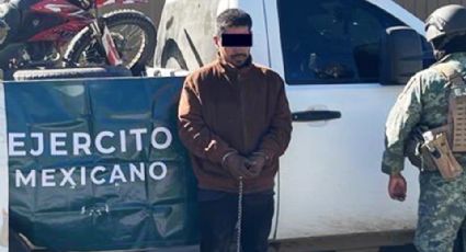 Capturan a 'El Mopis', miembro del crimen organizado en Sonora; aseguran autos y armas