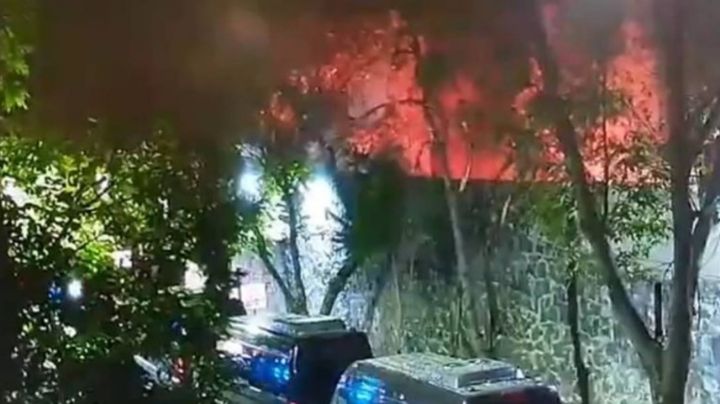 VIDEO: Fuerte incendio consume unidad habitacional en Tlalpan; en la zona vivía AMLO