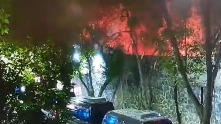 VIDEO: Fuerte incendio consume unidad habitacional en Tlalpan; en la zona vivía AMLO