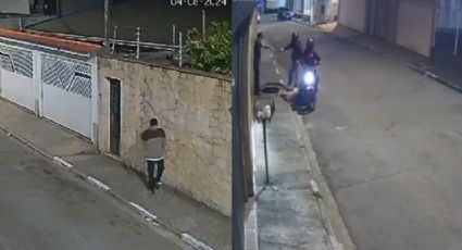 Brasil: En pleno asalto, hombre le arrebata el arma de fuego a ladrones; mató a uno