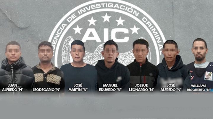 Caen siete miembros de banda criminal en Guanajuato; habrían asesinado a adulto mayor