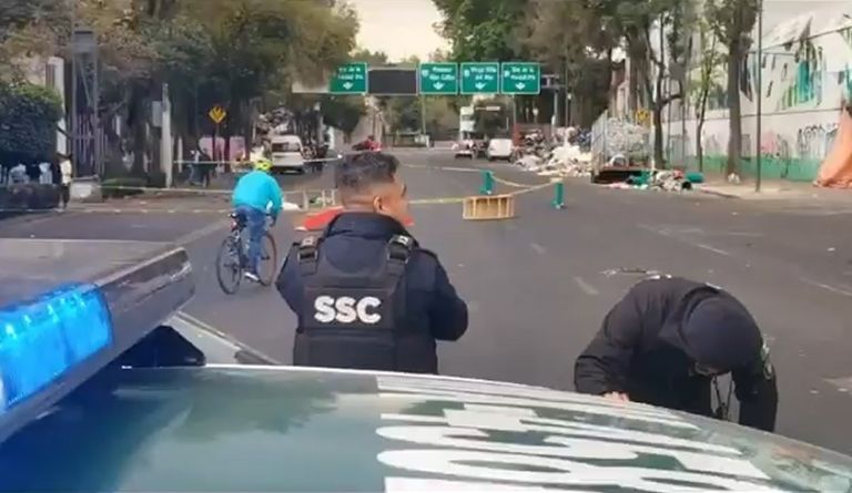 Ciclista muerto en CDMX