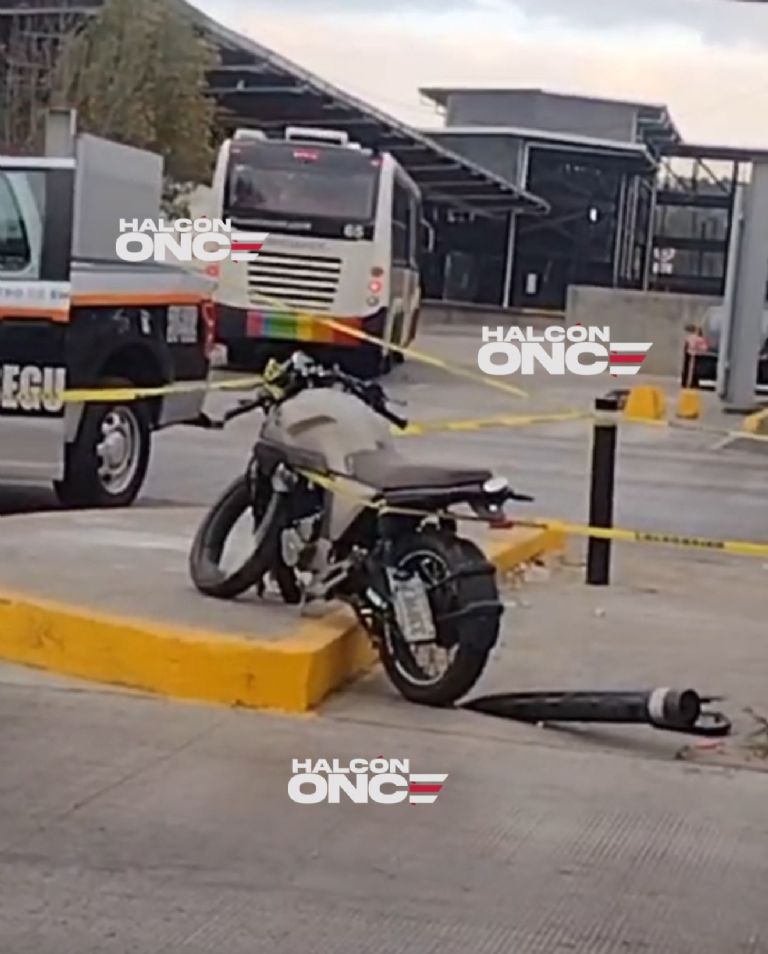 Motociclista muerto