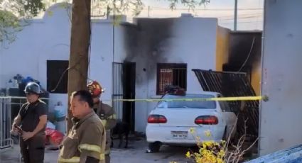 Hermosillo: Fiscalía investiga si incendio donde casi mueren madre e hijo fue provocado