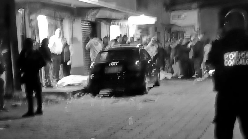 Sicarios acribillaron a balazos a tres jóvenes en Coacalco; no hay detenidos