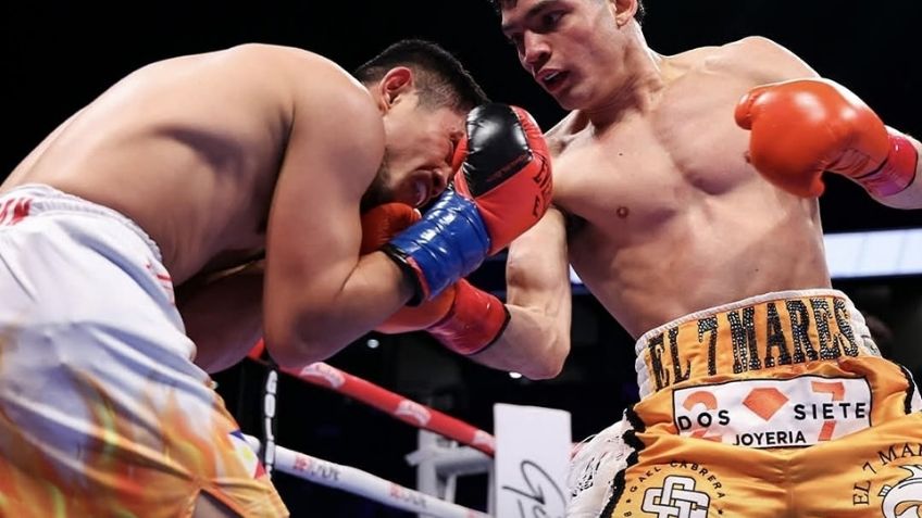 El cajemense Gael Cabrera cerró de gran manera el 2024: Se mantiene invicto como profesional