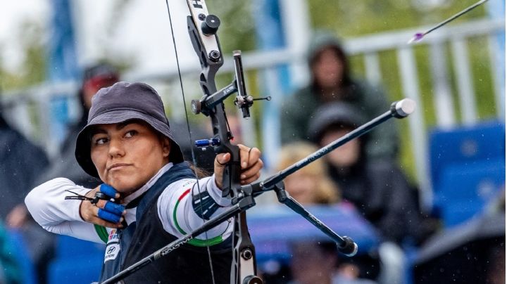 La arquera sonorense Alejandra Valencia contenta por el gran año que tuvo como profesional