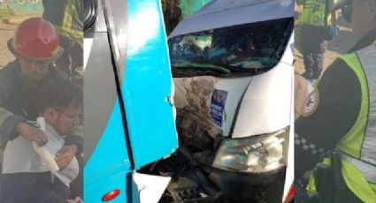 Fuerte accidente en la autopista México-Pachuca deja siete lesionados