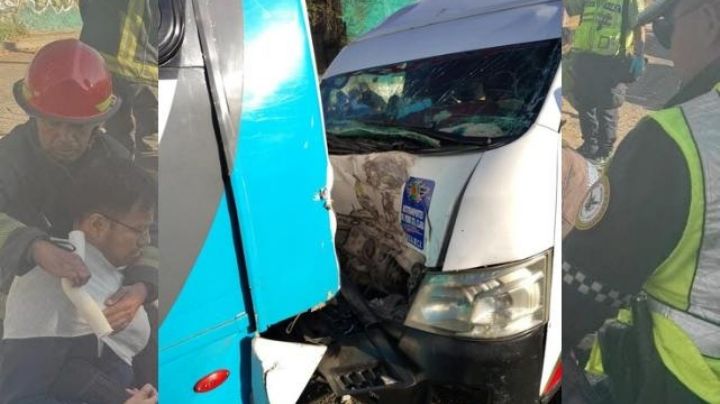 Fuerte accidente en la autopista México-Pachuca deja siete lesionados
