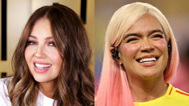 Karol G rinde tributo a Thalía y así responde con tremendo mensaje en Instagram