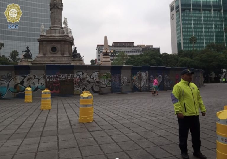 Cierre en Paseo de la Reforma