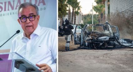 Gobernador de Sinaloa confirma que explosión de auto en Culiacán fue por ataque de dron