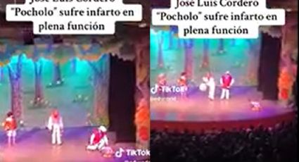 En plena obra de teatro, querido actor sufre 'infarto'; sus compañeros lo auxilian