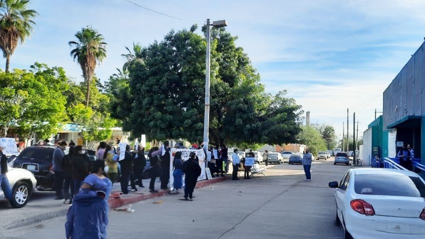 Hospital del IMSS en Empalme recibirá el año con protesta de trabajadores de la CTM