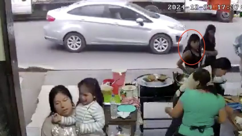 VIDEO: Cae Jasmín 'N', mujer que lanzó aceite hirviendo a comerciante en Xalapa