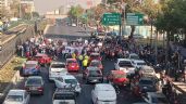 Foto ilustrativa de la nota titulada Bloqueo genera caos en Tlalpan: Comerciantes cierran calles; alternativas viales
