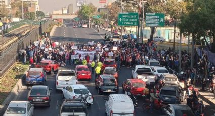 Bloqueo genera caos en Tlalpan: Comerciantes cierran calles; alternativas viales